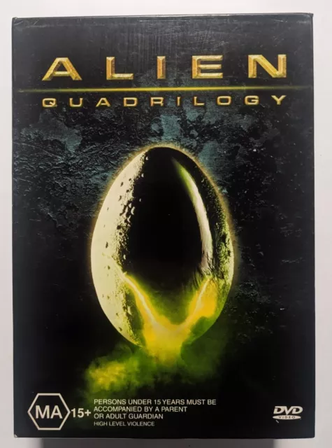 Alien Quadrilogy DVD 9 Disc Collectors Edition Box Set Region 4 Free postage aus