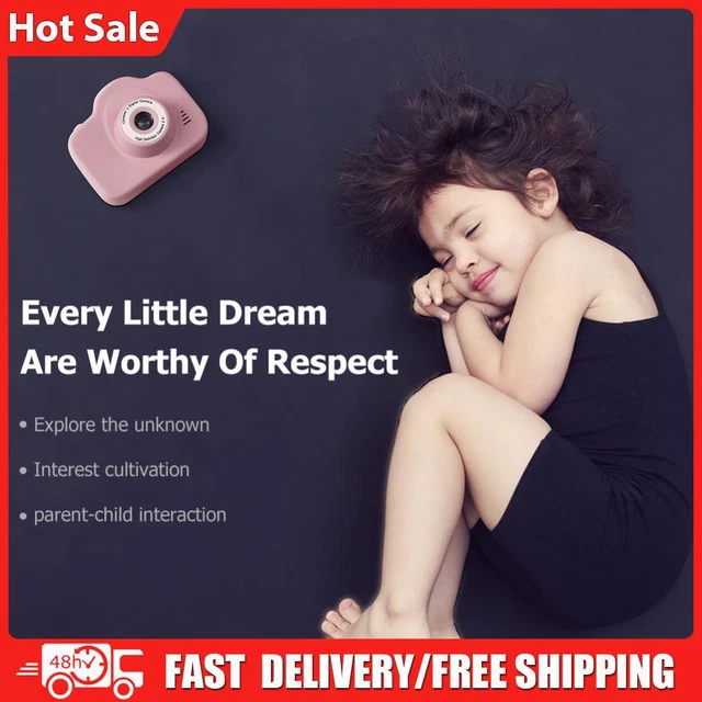 2 Inch HD IPS Screen Child Camera USB Charging Kids Digital Camera with 32G Card