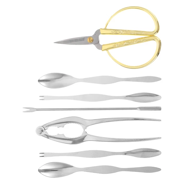 SHRIMP CRAB CLAW Breaker Shellers Eating Tool Hairy Kit £12.49