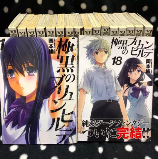 What manga chapter does Gokukoku No Brynhildr anime end on