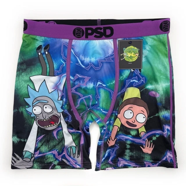 Rick And Morty Pickle Rick Boxer Brief – Men's Loot Crate Underwear – Yellow-712779