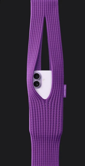 IPHONE POCKET BY ISSEY MIYAKE - Short - Purple - GENUINE from