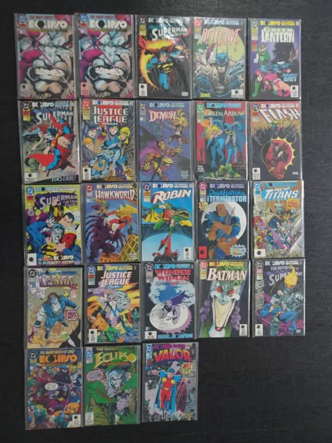 Eclipso The Darkness Within Complete DC Annual Crossover Series 1992 (23 comics)