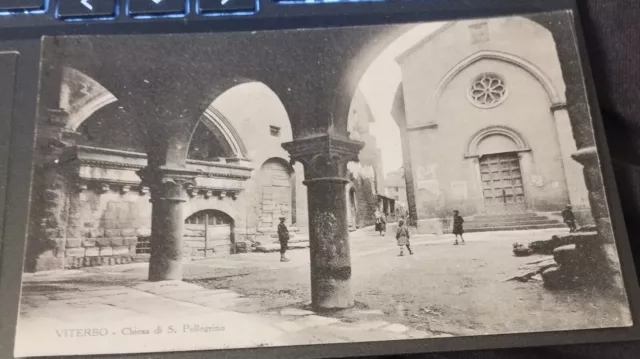 Lazio : Viterbo (Vt) Chiesa Di S. Pellegrino Viaggiata Anno 1928