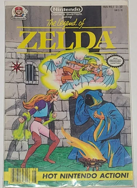 Nintendo Comics System #7 Legend of Zelda Valiant Comics 1991