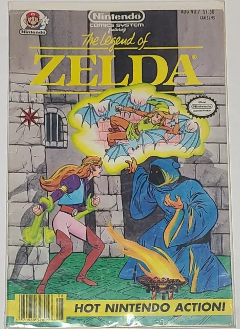 Nintendo Comics System #7 Legend of Zelda Valiant Comics 1991