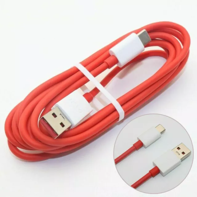 Cord For OnePlus DASH USB 3 3T 5 5T 6 6T Original Type-C Charger Sync Cable Fast