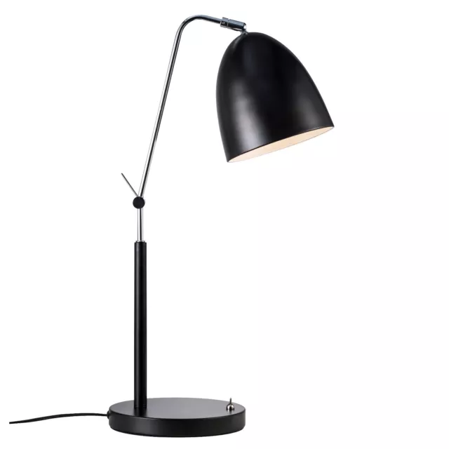 Designer Tischleuchte Nordlux Alexander schwarz E27 Tischlampe table lamp
