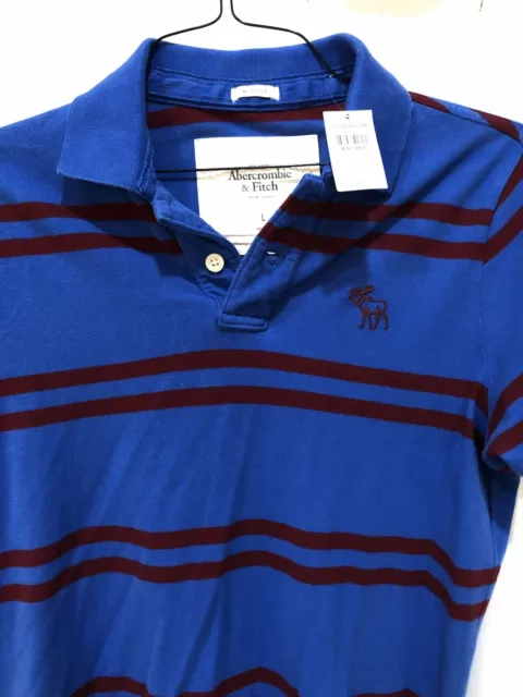 Abercrombie & Fitch Reindeer Muscle S/S Men's Polo Shirt,Bnwt