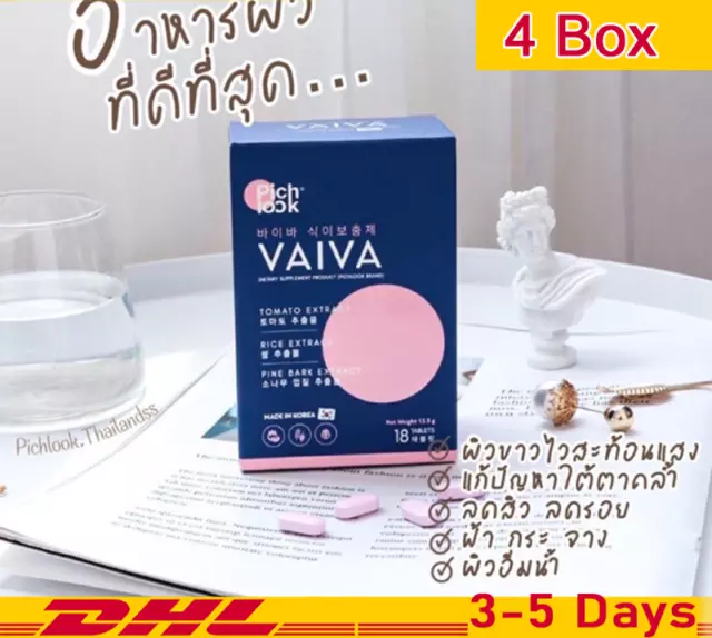 6X Vaiva by Pichlook Reduce Acne Scars Freckles Smooth Skin Aura Radiance
