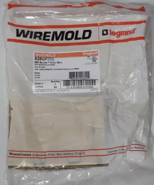 16 Wiremold 828gftic And 16 Wiremold 817b New