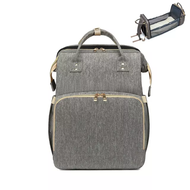 Diaper Changing Backpack Nappy Multi-Function Bags Waterproof Large Capacity