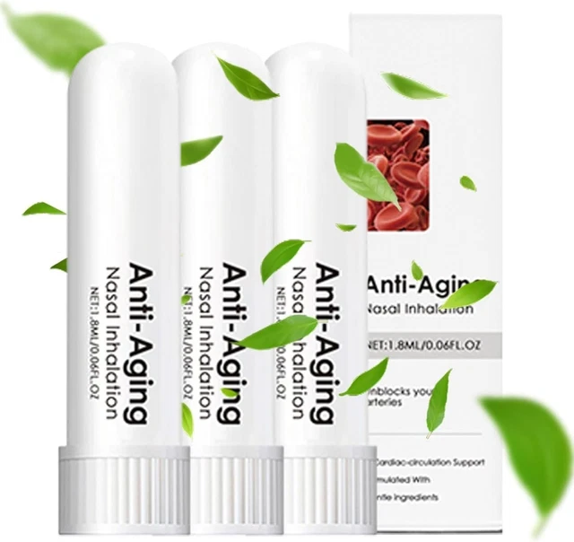 Boost Inhaler ALZCLIPING INHALER, 3PCS Memory Boost Inhaler, Anti-Aging Nasal ...