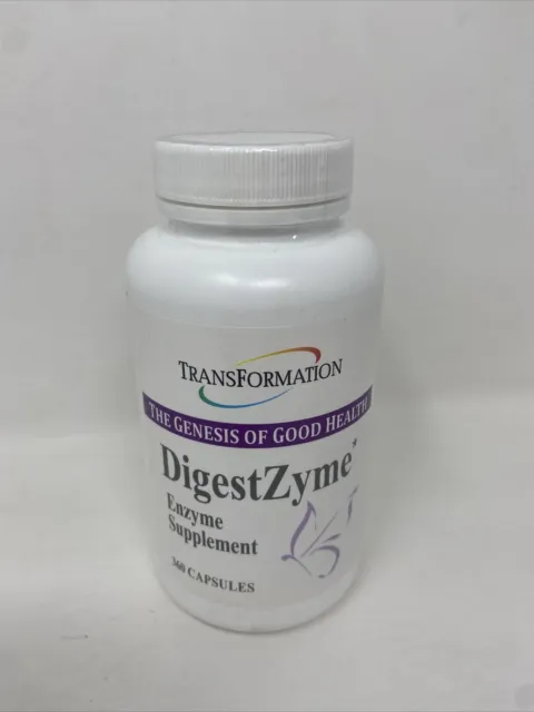 Transformation Enzyme Supplement DigestZyme Digestive Support 360 Capsules 6/24