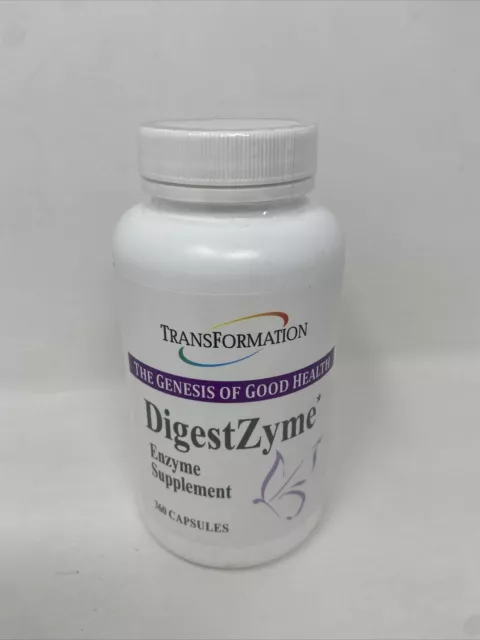 Transformation Enzyme Supplement DigestZyme Digestive Support 360 Capsules 6/24