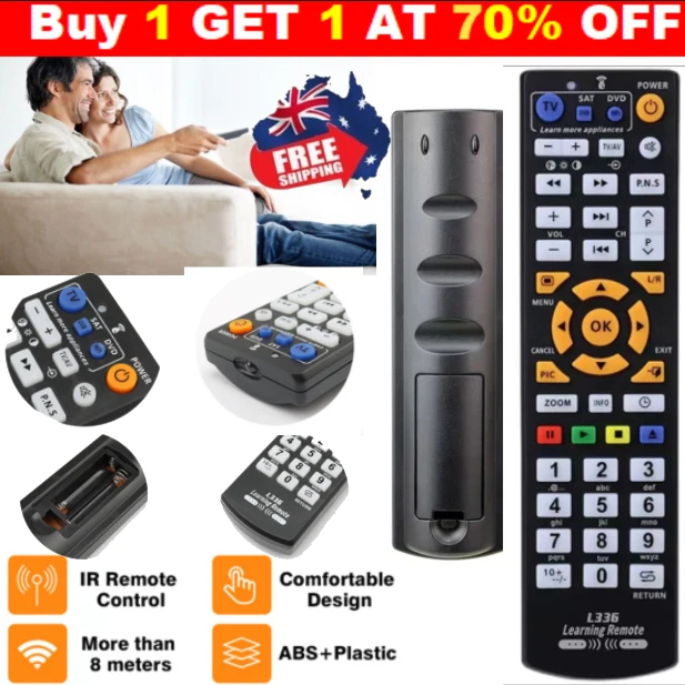 L336 Copy Smart Remote Control With Learn Function DVD CBL Hot Learn For TV~AU