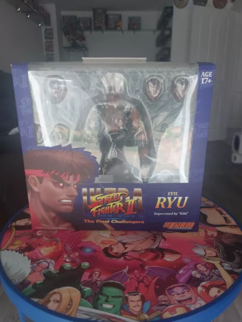 Ultra Street Fighter II TFC] Evil Ryu VS Akuma Gameplay 