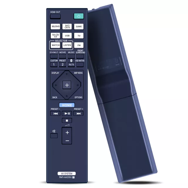 New RMT-AA230U Remote Control For Sony AV Receiver STR-DN1070 STRDN1070