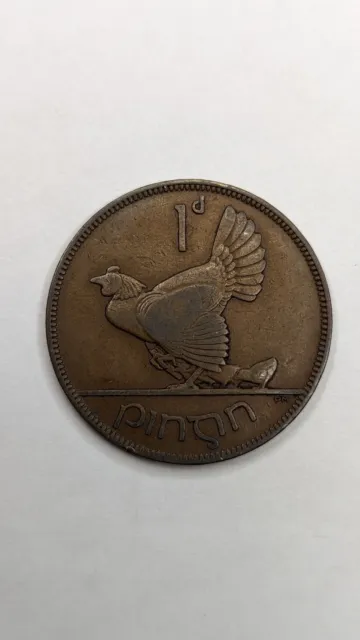 [🇮🇪Ireland] - 1 Pingin (1935) Coin