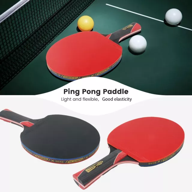 Ping pong paddle de qualité professionnelle performances et précision supérie