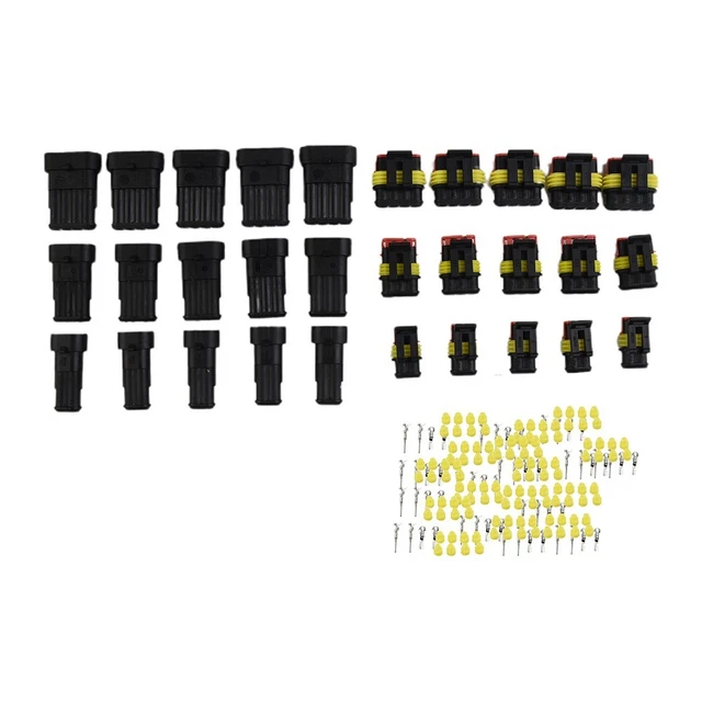 Plastica Connettori Moto Auto Sigillato Impermeabile Elettrico Roulotte
