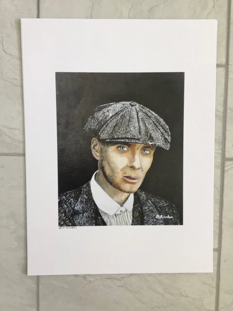 PEAKY BLINDERS TOMMY, CILLIAN MURPHY SIGNED A3 print £20.00 - PicClick UK