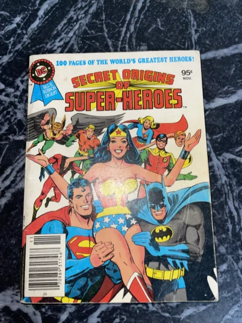 DC Blue Ribbon Digest Secret Origins of Super Hero’s #19