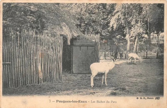 POUGUES-les-EAUX - the deer of the park