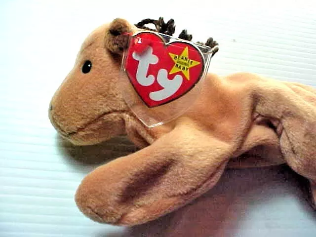 SCARCE 1995 Derby the Mare Plush TY Beanie Baby Retired With Tags #T760