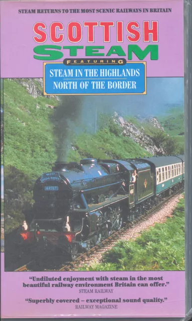 'Scottish Steam - Featuring Steam in the Highlands / North of the Border' VHS