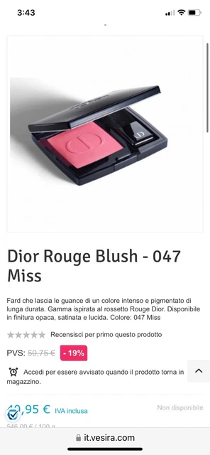 Miss satin dior clearance