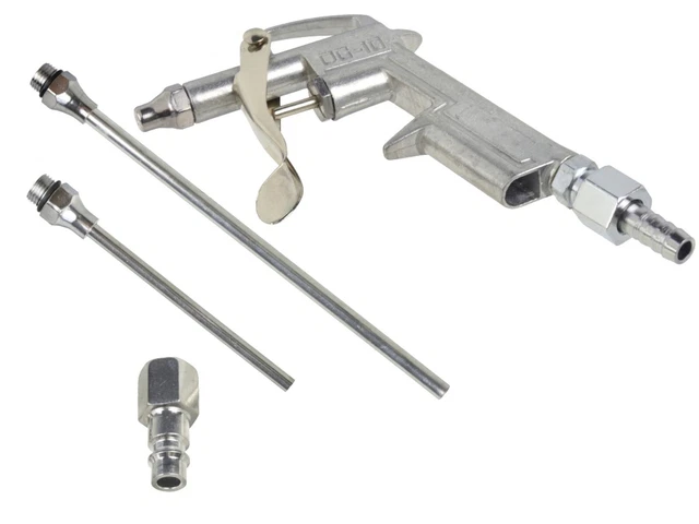 Ausblaspistole Druckluftpistole Druckluft 5 teilig Luftpistole Blaspistole 10bar