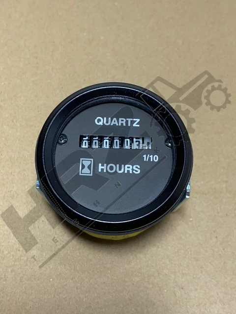 HonorMeet Betriebsstundenzähler - DC 6-80V Für Rasenmäher, Generator & Traktor