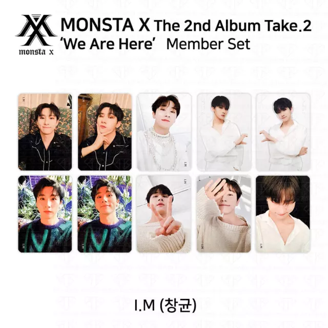 MONSTA X 2nd Album Take 2 We Are Here Official Photocard I.M IM KPOP K-POP