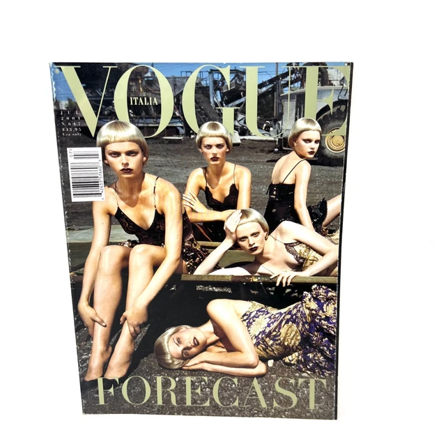 VOGUE MAGAZINE ITALIA N. 647 July 2004 Forecast STEVEN MEISEL