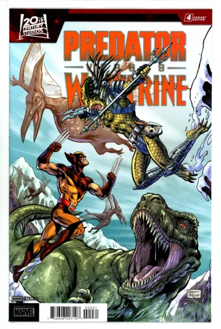 Predator Vs Wolverine #4 Marvel (2023) Dan Jurgens Variant