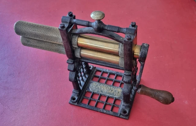 Antique Crimping Machine Thomas Clarkes Rare Colletable