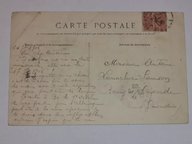 CPA 33 SAINTE-FOY-LA-GRANDE - La Halle - Boulevard Jean Charrier 2