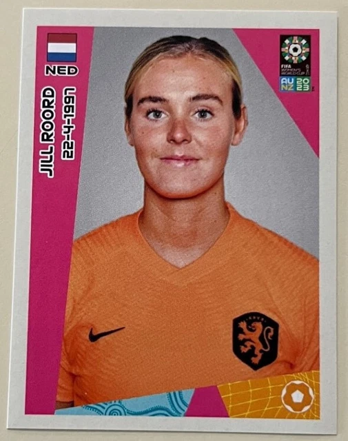 PANINI WOMEN FIFA WORLD CUP 2023 AU NZ Sticker 353 JILL ROORD