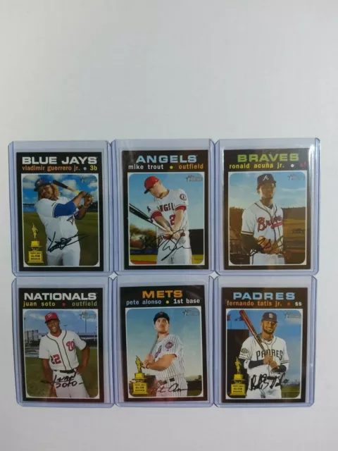 2020 Topps Heritage SPs (400-500) pick your card-Complete your set -Trout Acuna