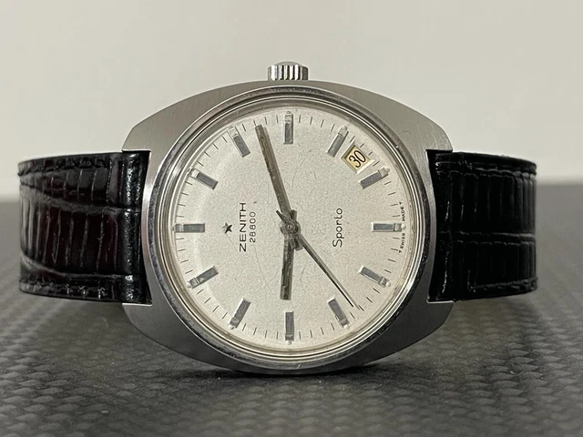 ZENITH STELLINA 28800 SPORTO ANNI 70 CARICA MANUALE cal. 2572C CASSA 36 mm