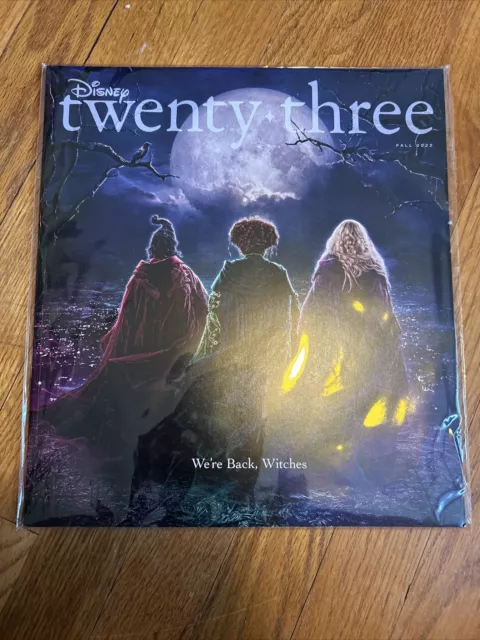 D23 Disney Twenty Three Magazine Fall 2022 Hocus Pocus SEALED