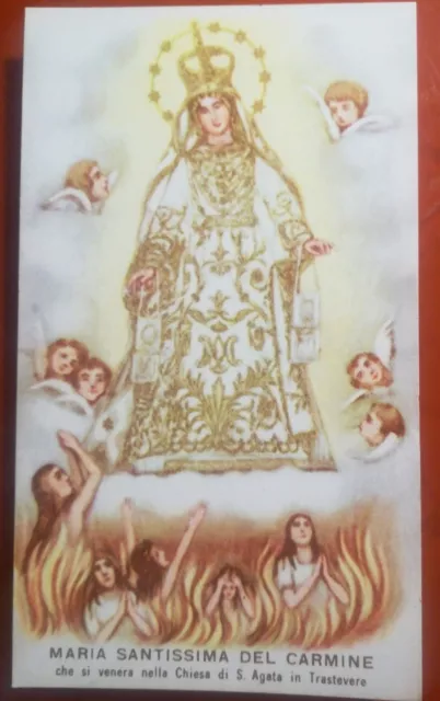 Raro Santino Vintage - Anni Cinquanta - Ottime Condizioni