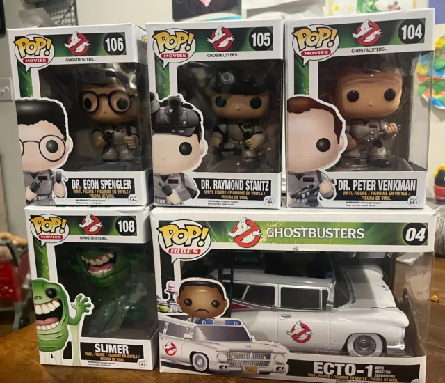 30th Anniversary Ghostbusters Funko Pop! Set - 2014 - New in Box