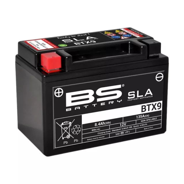 Batería BS Battery SLA BTX9 (FA)