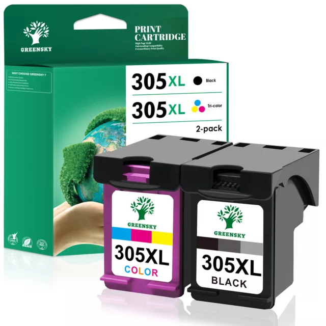 Druckerpatronen für HP 305XL DeskJet 2723 2720 Envy Serie 6020 6030 6420 6430