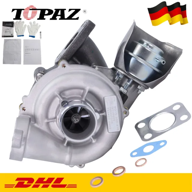 Turbocompresor Turbo para Ford Focus II 1.6 TDCi Citroën Peugeot 1.6 HDi 80 KW 109 CV 2