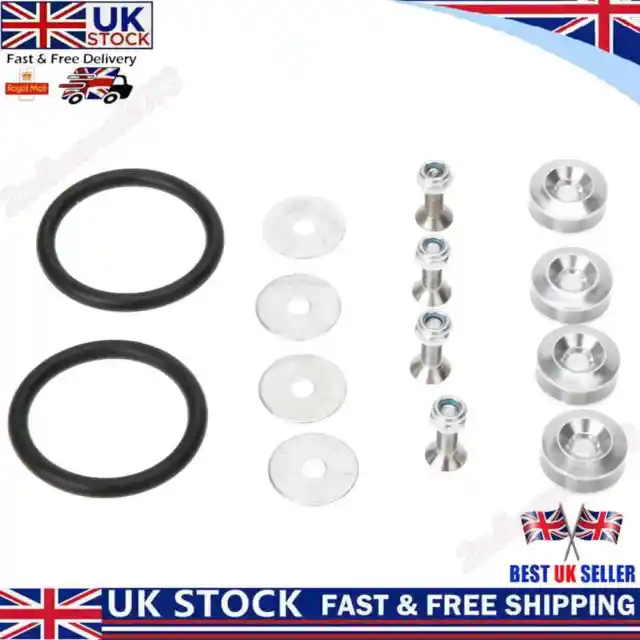 Release Fasteners For Front Bumpers Rear Bumpers Reinforcement Ring for JDM UK