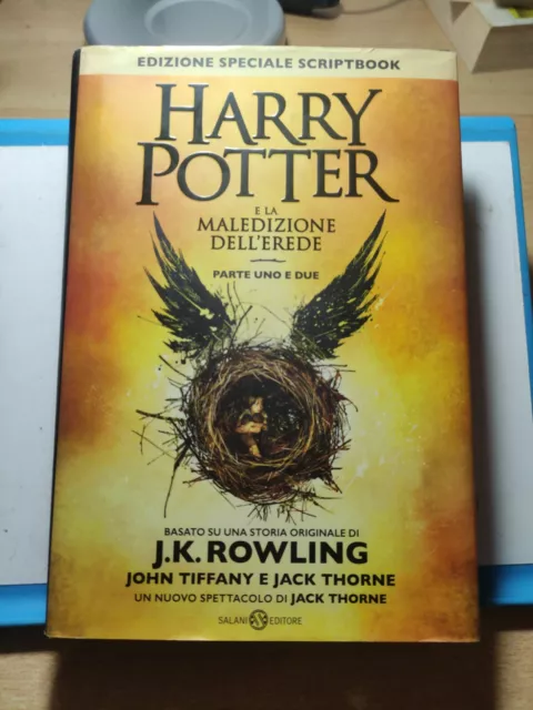 Harry Potter e la maledizione dell'erede di J.K. Rowling - libro Salani 2016