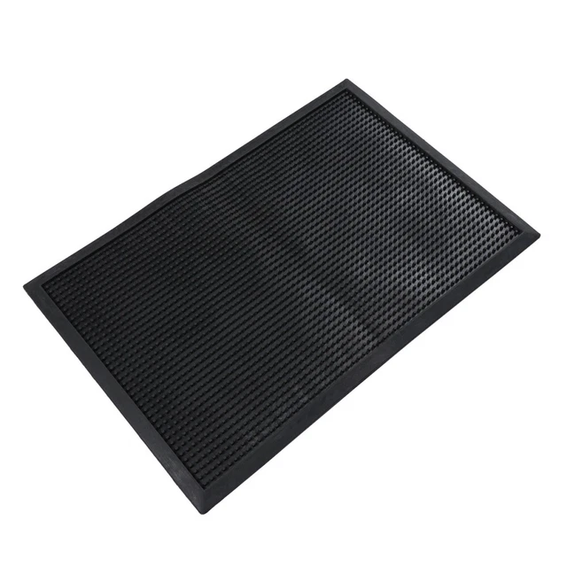 Alfombra exterior tapete de piso exterior tapete de entrada exterior negro PVC